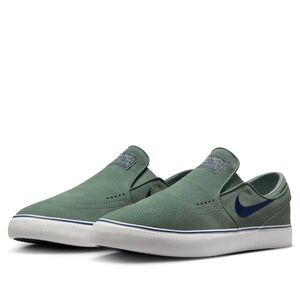 Brand New Nike SB Janoski+ Slip Clay Green/Navy/Summit White